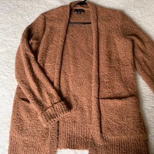 Cozy Cardigan Sweater in Amber Color - Fall/Winter